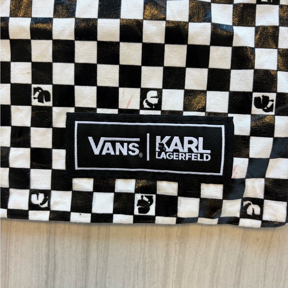 Vans X Karl Lagerfeld Checkered Bag - Picture 2 of 5